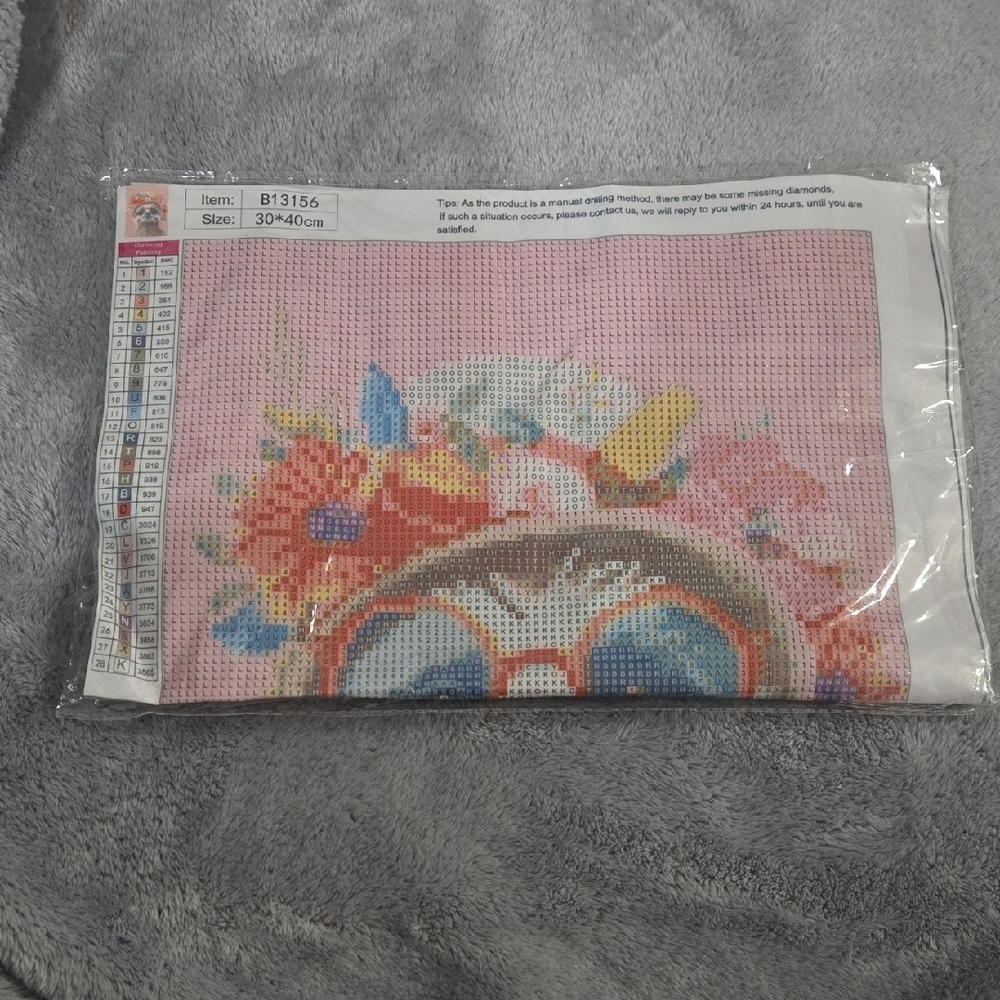 Colorful Diamond Painting Kit Sloth